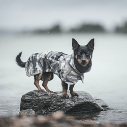 PAIKKA Recovery Reflextäcke Regnjacka, camo