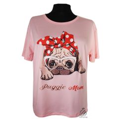 Puggie Mom T-shirt M