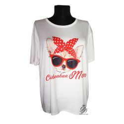 Chihuahua Mom T-shirt XL