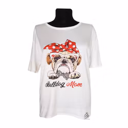 Bulldog Mom T-shirt