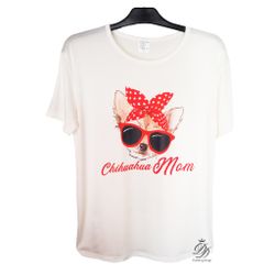 Chihuahua Mom T-shirt XL
