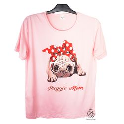 Puggie Mom T-shirt M