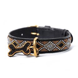 Zinj Design Hundhalsband Gold