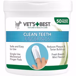 Vets Best Clean fingertuta till tandvård