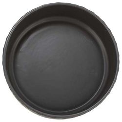 Keramikmatskål svart