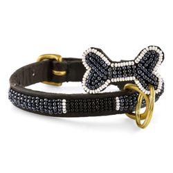 Zinj Design Hundhalsband Rafiki black Micro