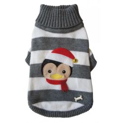 Jingle Penguin, Stickad jultröja till hund