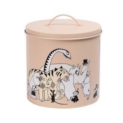 Moomin Pets Tin Jar set, 2-pack Pink/Beige