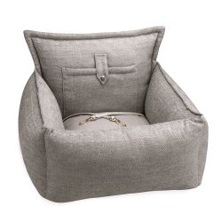 Florence Bilstol för hund, Beige