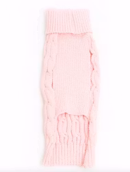 PetLondon Cable Knit Baby Pink 30cm - Stickad Hundtröja
