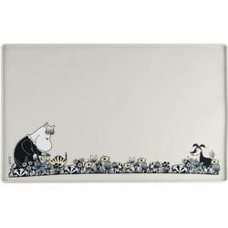 Moomin Pets Matskålsunderlägg silikon Grå, large