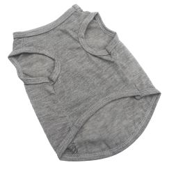 T-shirt Hund "I Love Mommy" Grå