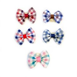 Show Tech Rosett på snodd Multicolor Vintage 3,5 cm