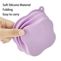 Foldable matskål silikon