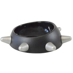 United Pets BOSS skål, svart/silver, 500 ml