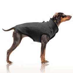 Milk & Pepper TREKKER Anthracite Fleece Hundjacka