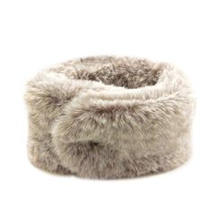 Milk & Pepper Kirill Collar Fur Beige