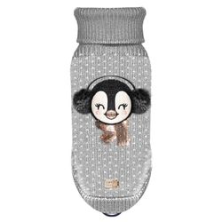 Milk & Pepper INKA Sweater Grey "Penguin"