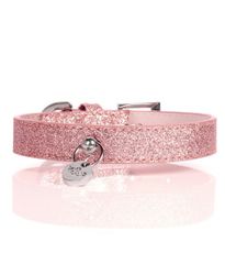 Milk & Pepper Hundhalsband, Stardust Pink