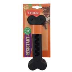 Hundleksak Cronos Bones M Svart Naturgummi 18,5 cm