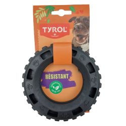 Hundleksak Cronos Däck Svart Naturgummi 15 cm