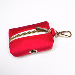Bajspåsehållare Velvet Red