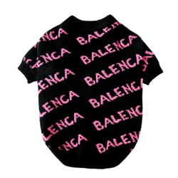 Pawlenciaga Sweater Black/Pink