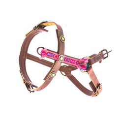DWAM - Dog With a Mission BOHO ROSA DOG HARNESS
