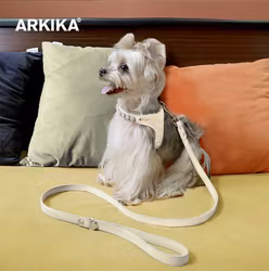 ARKIKA Luxury Gemstone Harness, Creme