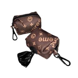 Pupreme Poo Bag Holder Brown
