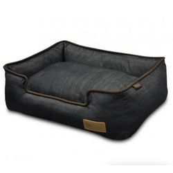Treston Denim Bed - Antrasit