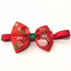 Christmas Bow, Merry Red