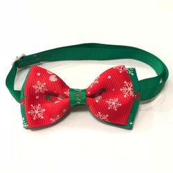 Christmas Bow, Snowflakes