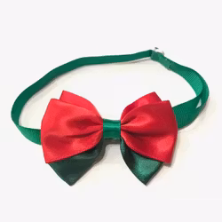 Christmas Bow, Green Red