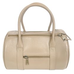 Merïkh Real Leather Bag - Beige S