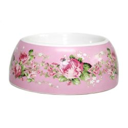 Rose Dreams Bowl Flowers Pink