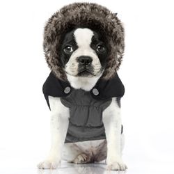 Milk & Pepper Gazoline Padded Coat Detachable Hood