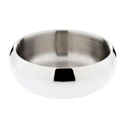 Shiny Stainless Steel Bowl Double Layers