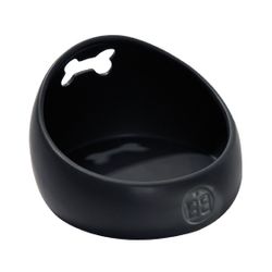 Porcelain Bone Bowl - Svart 19cm