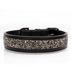 Milk & Pepper Quarts Vegan leather Collar - Black