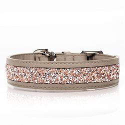 Milk & Pepper Quarts Vegan leather Collar - Taupe