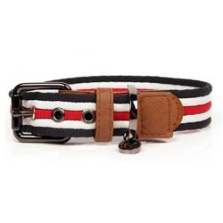 Milk & Pepper Heritage Striped Collar