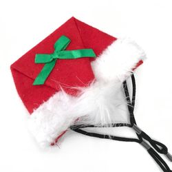 Paper/Filt Santa Hat - Red