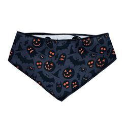 Scary Halloween Bandana - Black