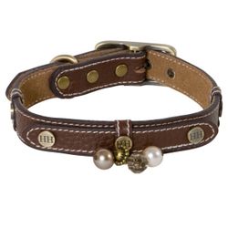 Happy House Collar Fashion Brown