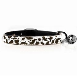 Milk & Pepper Cat Collar Leather Dalmatian