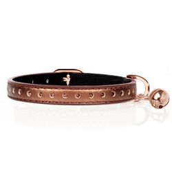 Milk & Pepper Katthalsband Vega - Copper