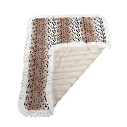 Luxury Cuddle Blanket Ice Leopard, Volang