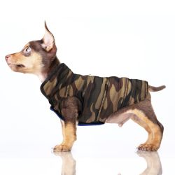 Ethan Reversible Coat Camo/Blue