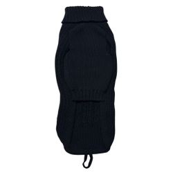 Cortina merino sweater w crystals - Black